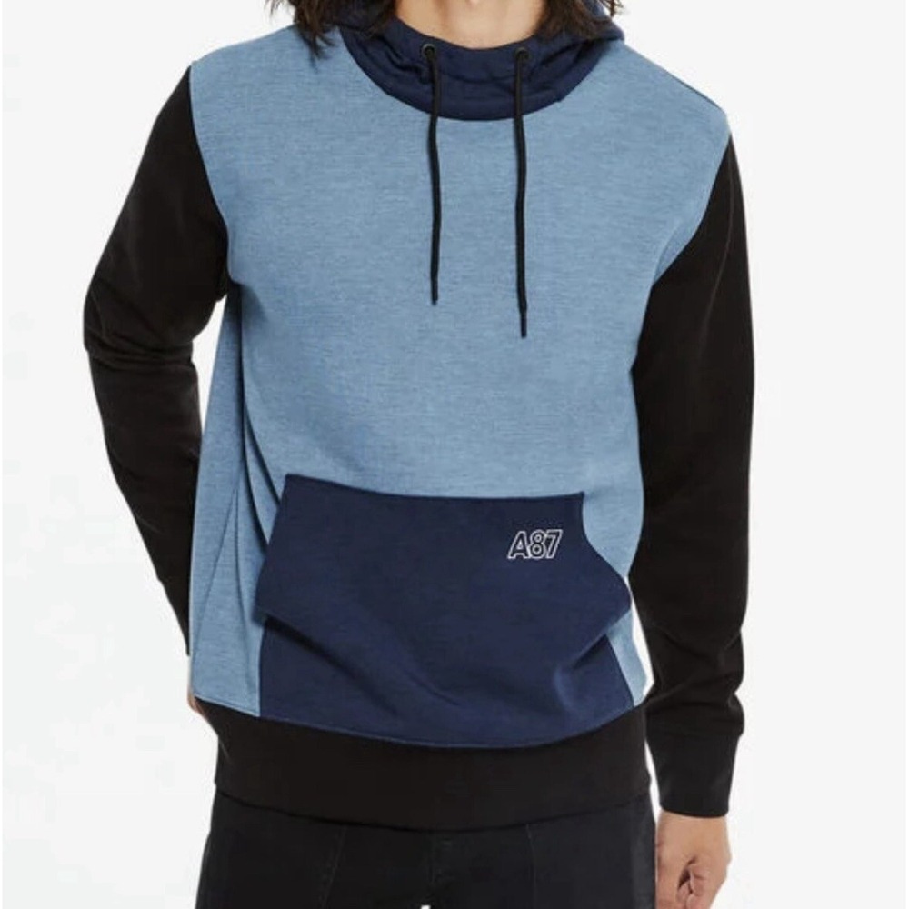EUC Aéropostale Mall Brand Hoodie Sz: XS Color Block A87 Logo Streetwear